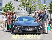 BMW Niederlassung München: 3. BMW Ladies Day 2018 @ DASMAXIMUM am 24.07.2018. PS, Kunst und Frauenpower mit Natalie Schmid, Sybille Beckenbauer und Co  (©Foto: BMW)
